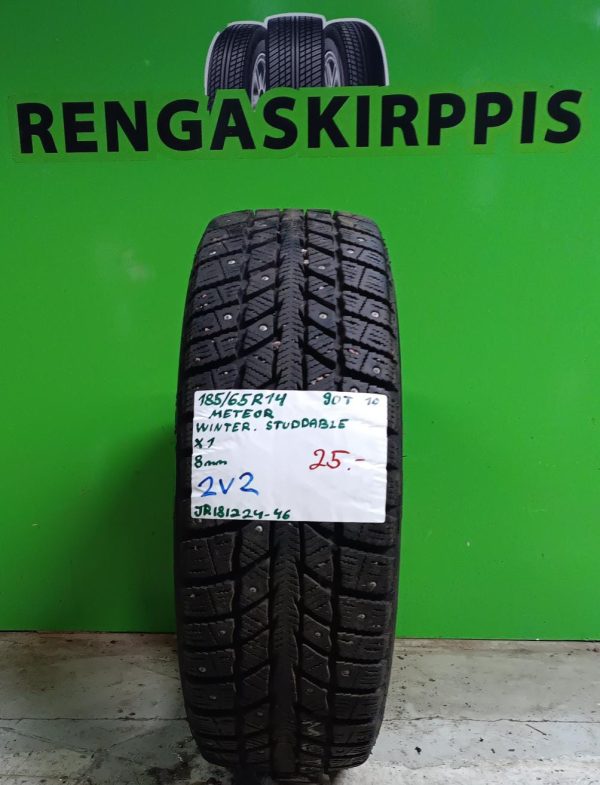 185/65R14 Meteor Winter Studdable 90T nasta 8mm / 2V2