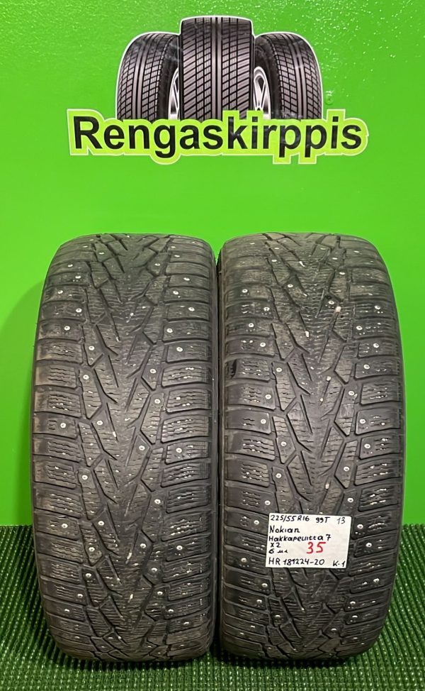 225/55R16 Nokian HKPL 7 99T nasta 6mm / K1