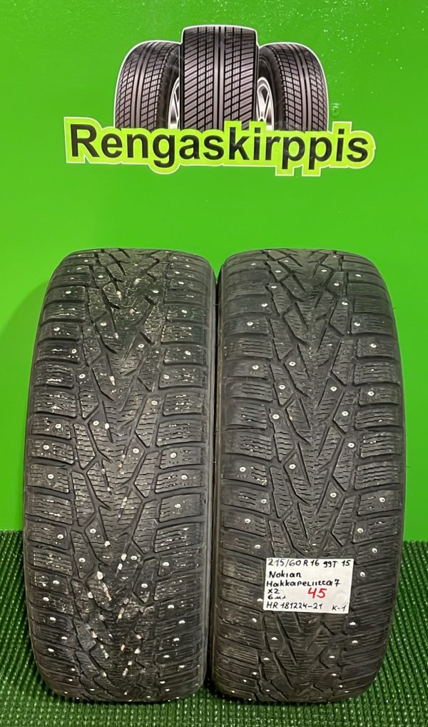 215/60R16 Nokian HKPL 7 99T nasta 6mm / K1