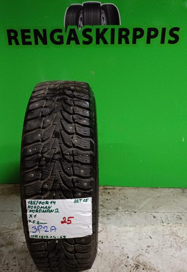 185/70R14 Nordman Nordman 2 88T nasta 7,5-8mm / 3P2A