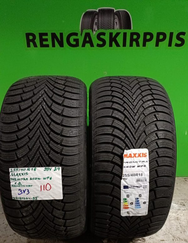 255/40R18 Maxxis Premitra Snow WP6 99V kitka ajamattomat / 3V3