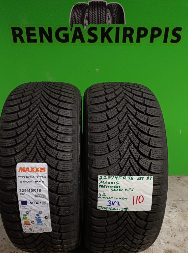 225/45R18 Maxxis Premitra Snow WP6 95V kitka ajamattomat / 3V3