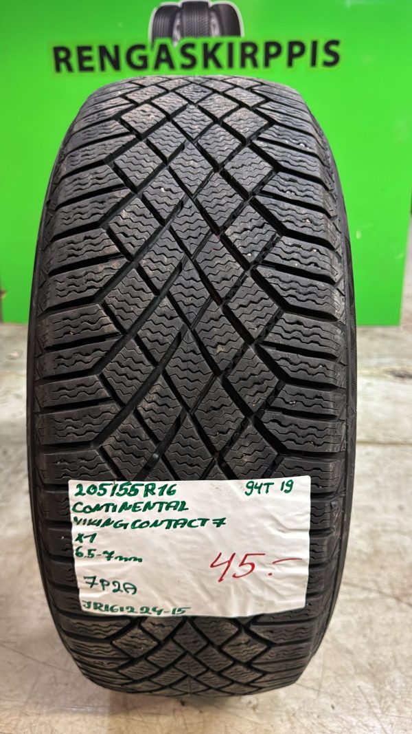 205/55R16 Continental VikingContact 7 94T kitka 6,5-7mm / 7P2A