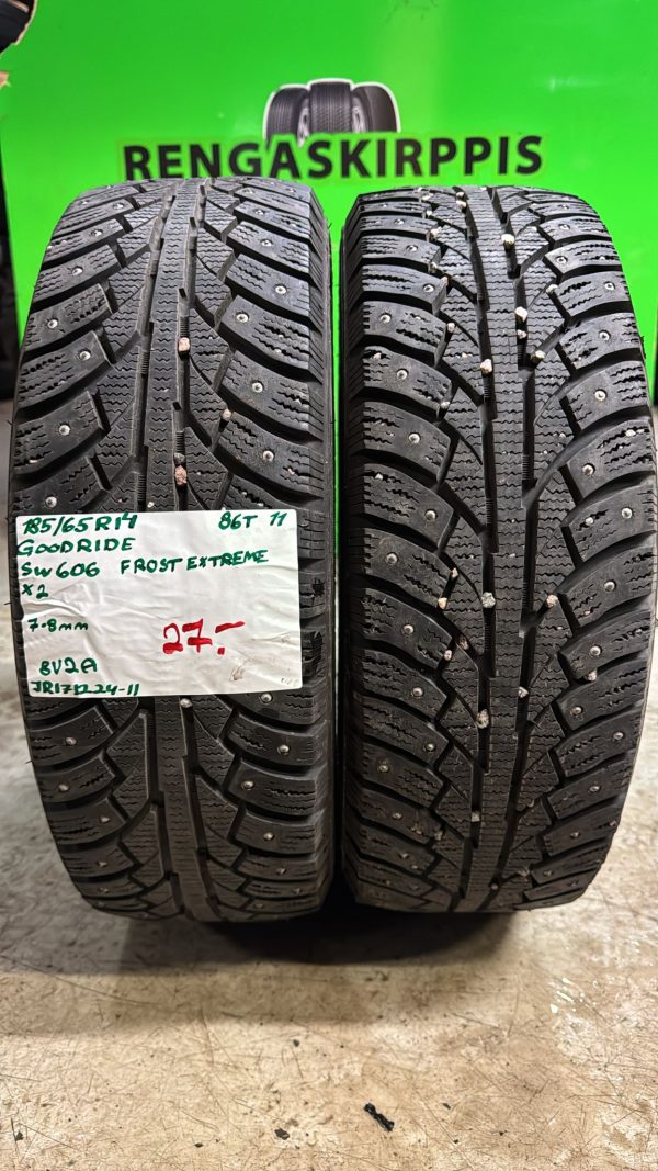 185/65R14 Goodride SW606 Frost Extreme 86T nasta 7-8mm / 8V2A