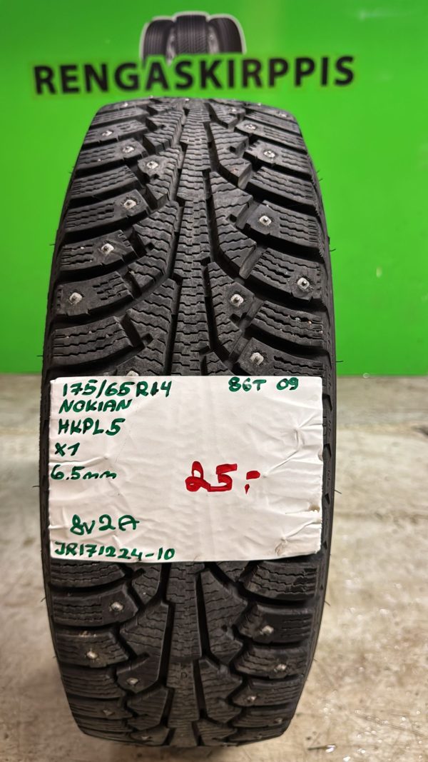 175/65R14 Nokian HKPL 5 86T nasta 6,5mm / 8V2A