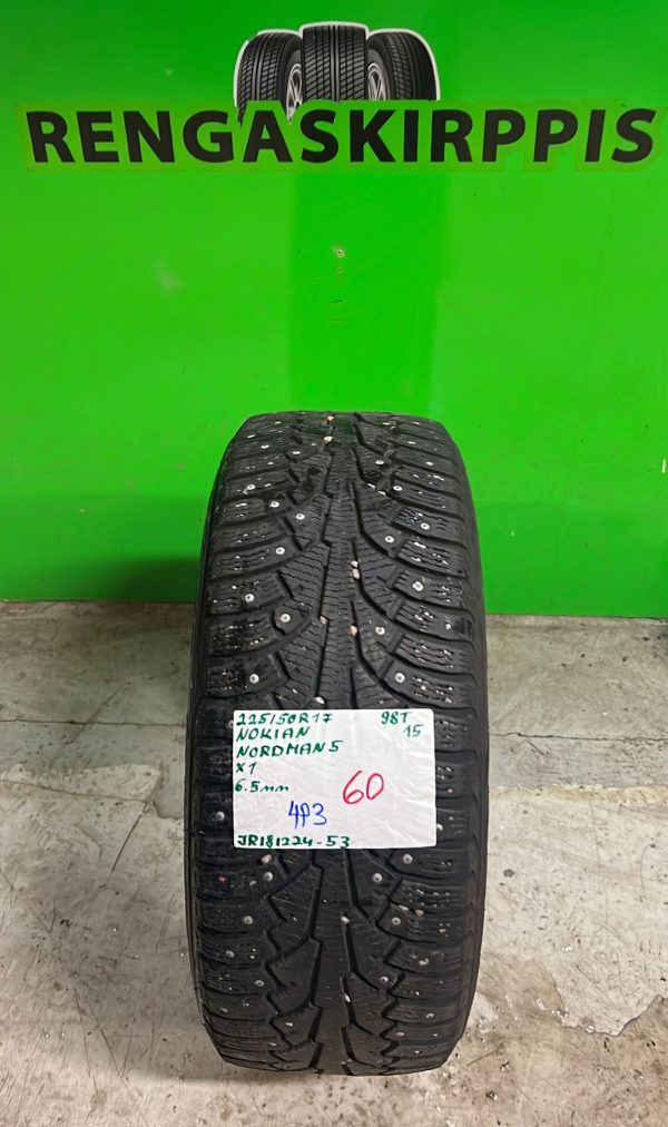 235/50R17 Nokian Nordman 5 98T nasta 6,5mm / 4P3