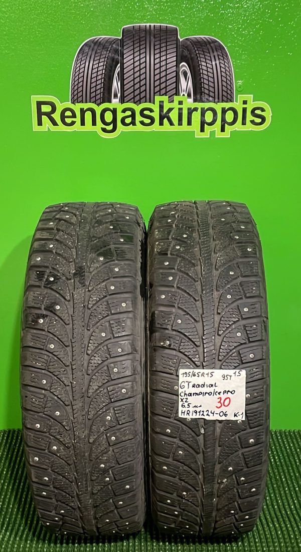 195/65R15 GT Radial Champiro IcePro 95T nasta 6,5mm / K1