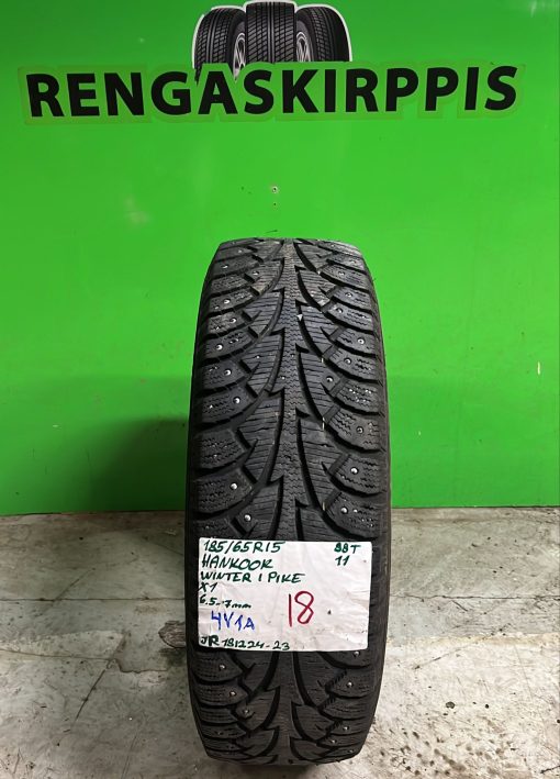 185/65R15 Hankook Winter IPike 88T nasta 6,5-7mm / 4V1A