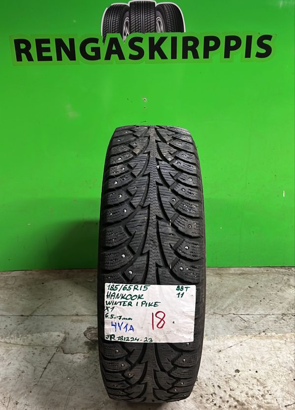 185/65R15 Hankook Winter IPike 88T nasta 6,5-7mm / 4V1A