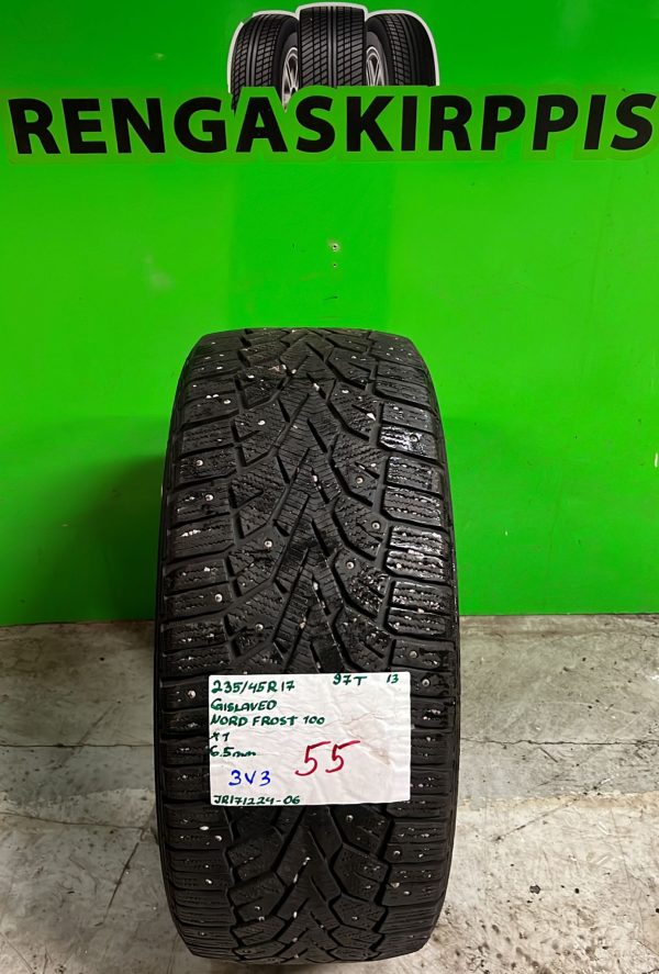 235/45R17 Gislaved NordFrost 100 97T nasta 6,5mm / 3V3