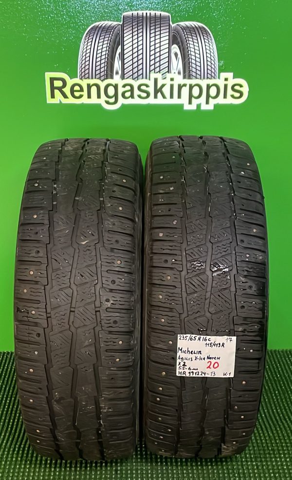 235/65R16C Michelin Agilis X-Ice North 115/113R nasta 5,5-6mm / K1