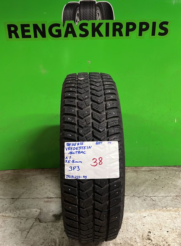 185/65R15 Vredestein Arctrac 88T nasta 7,5-8mm / 3P3