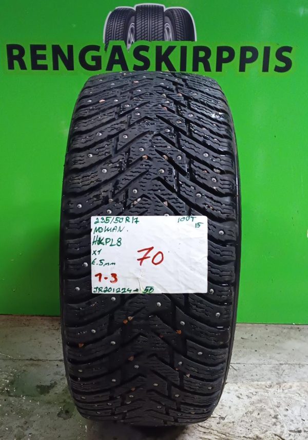 235/50R17 Nokian HKPL 8 100T nasta 6,5mm / 1-3