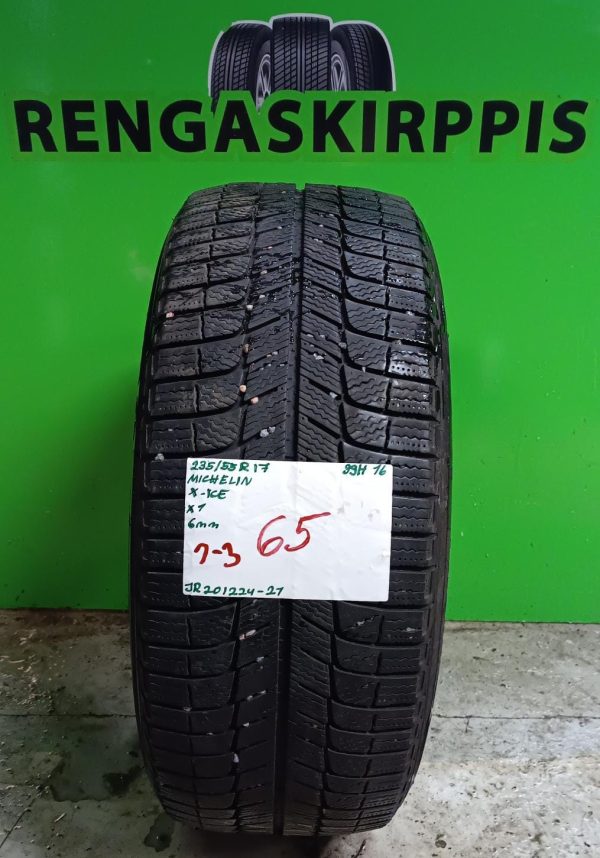 235/55R17 Michelin X-Ice 99H kitka 6mm / 1-3