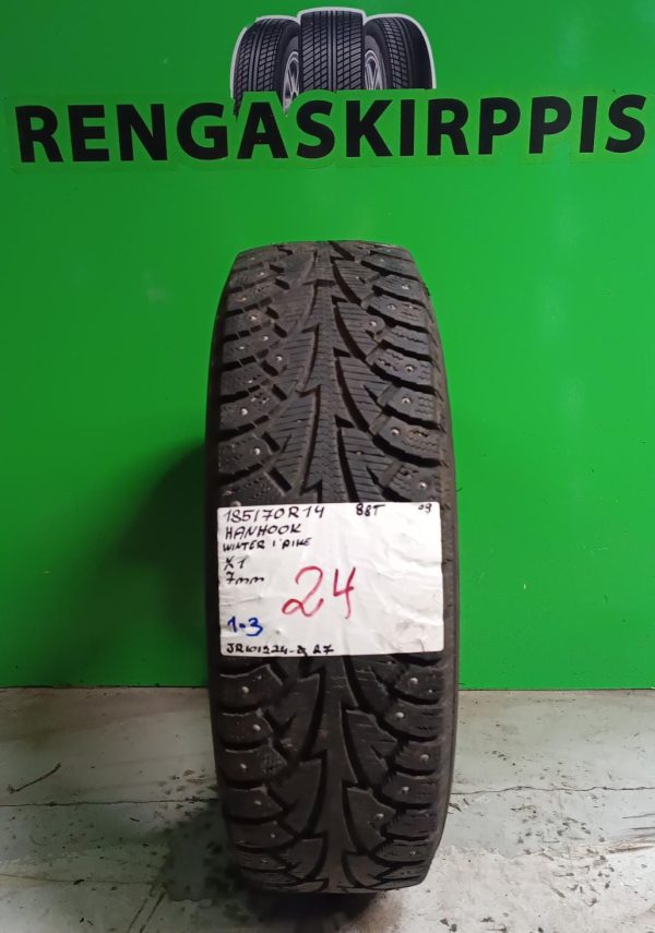 185/70R14 Hankook Winter IPike 88T nasta 7mm / 1-3