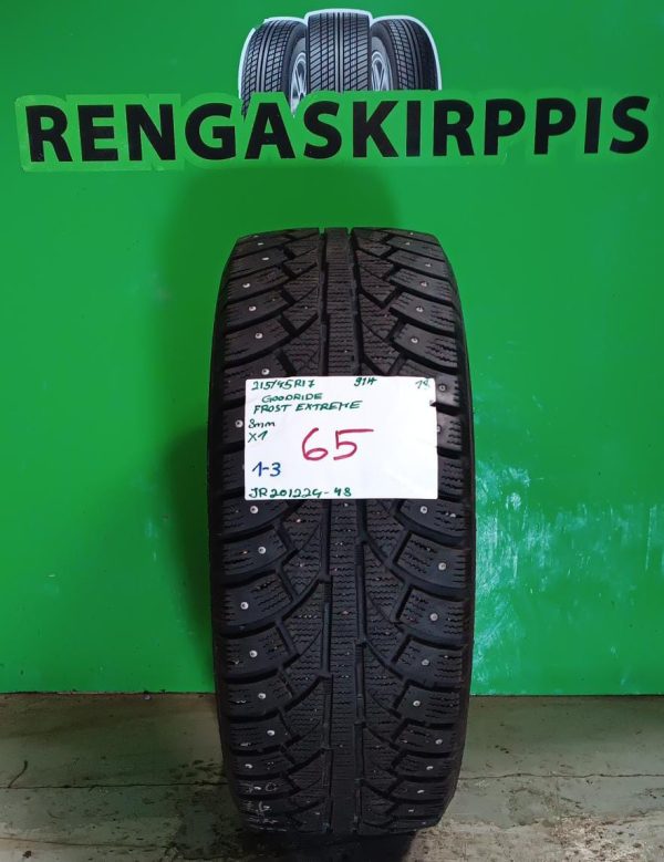 215/45R17 Goodride Frost Extreme 91H nasta 8mm / 1-3