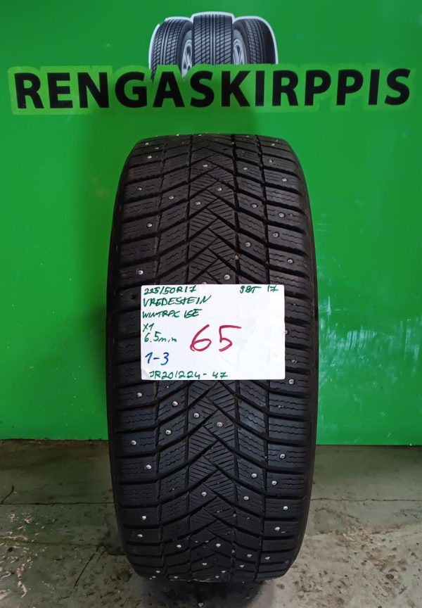 225/50R17 Vredestein Wintrac Ice 98T nasta 6,5mm / 1-3