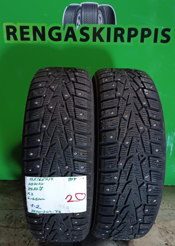 185/65R14 Nokian HKPL 7 90T nasta 6-6,5mm / 1-2