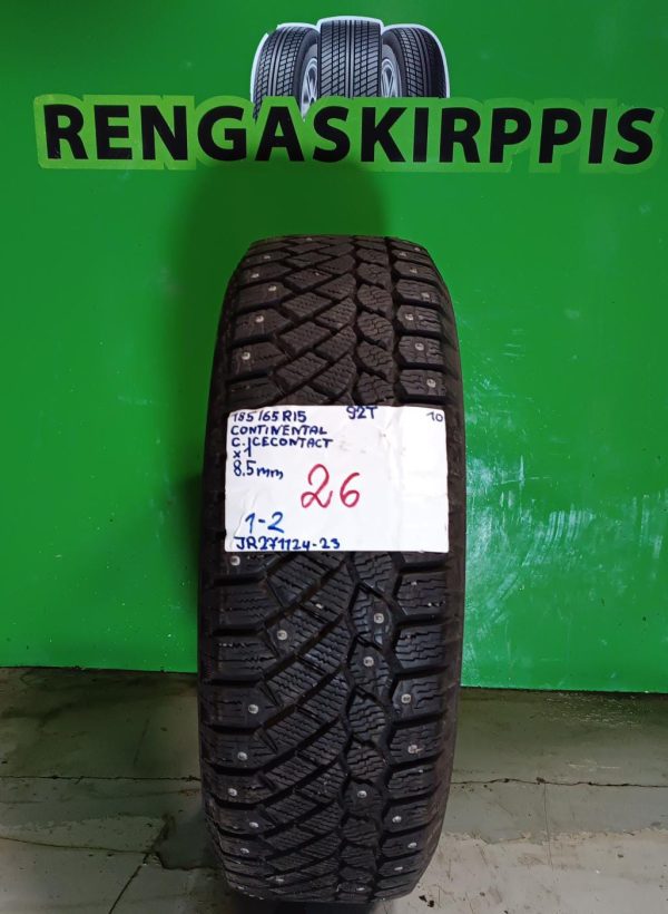 185/65R15 Continental ContiIceContact 92T nasta 8,5mm / 1-2