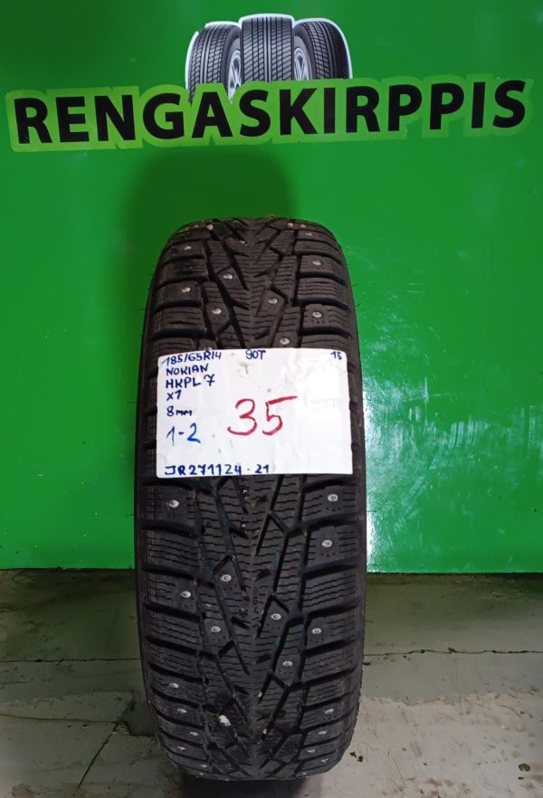 185/65R14 Nokian HKPL 7 90T nasta 8mm / 1-2