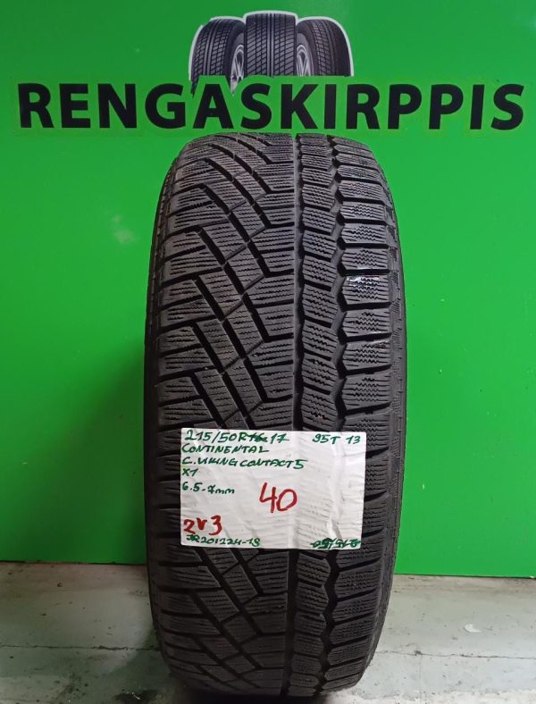 215/50R17 Continental ContiVikingContact 5 95T kitka 6,5-7mm / 2V3