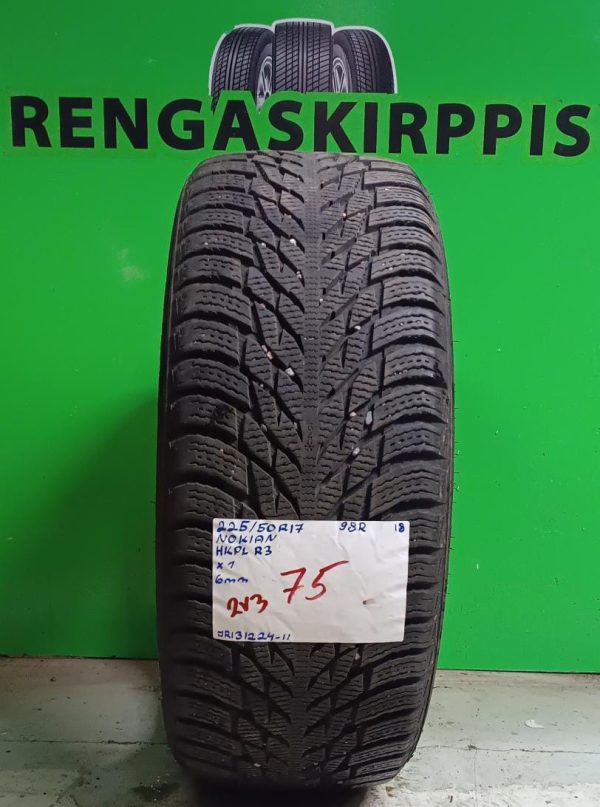 225/50R17 Nokian HKPL R3 98R kitka 6mm / 2V3