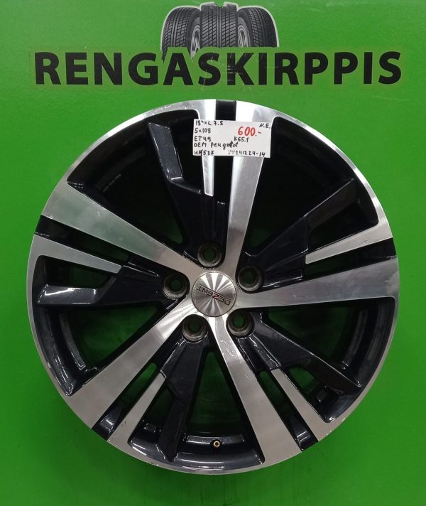 18" 5x108 ET49 K65,1 18"x7,5 Oem Peugeot / H537