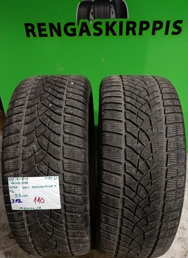 255/50R19 GoodYear UltraGrip Performance+ 107T kitka 7,5mm / 3P2