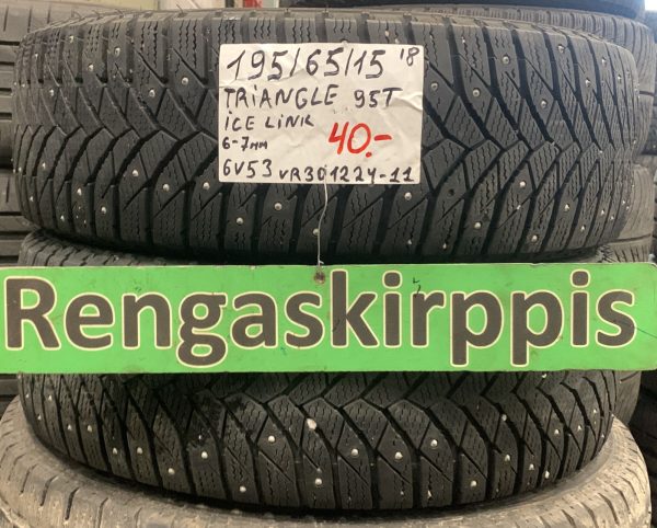 195/65R15 Triangle Ice Link 95T nasta 6-7mm / 6V53