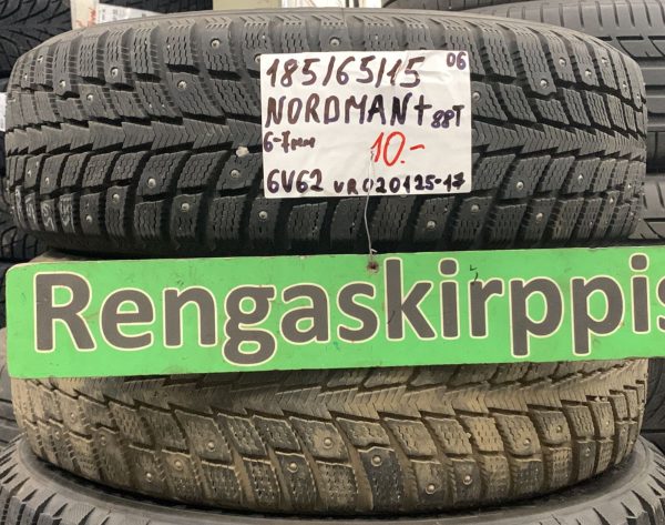 185/65R15 Nordman + 88T nasta 6-7mm / 6V62