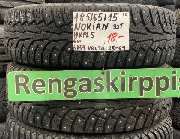 185/65R15 Nokian HKPL 5 92T nasta 6mm / 6V54