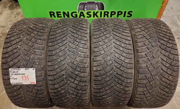 255/45R20 Michelin X-Ice North 4 Suv 105T nasta 6-6,5mm / 5P15