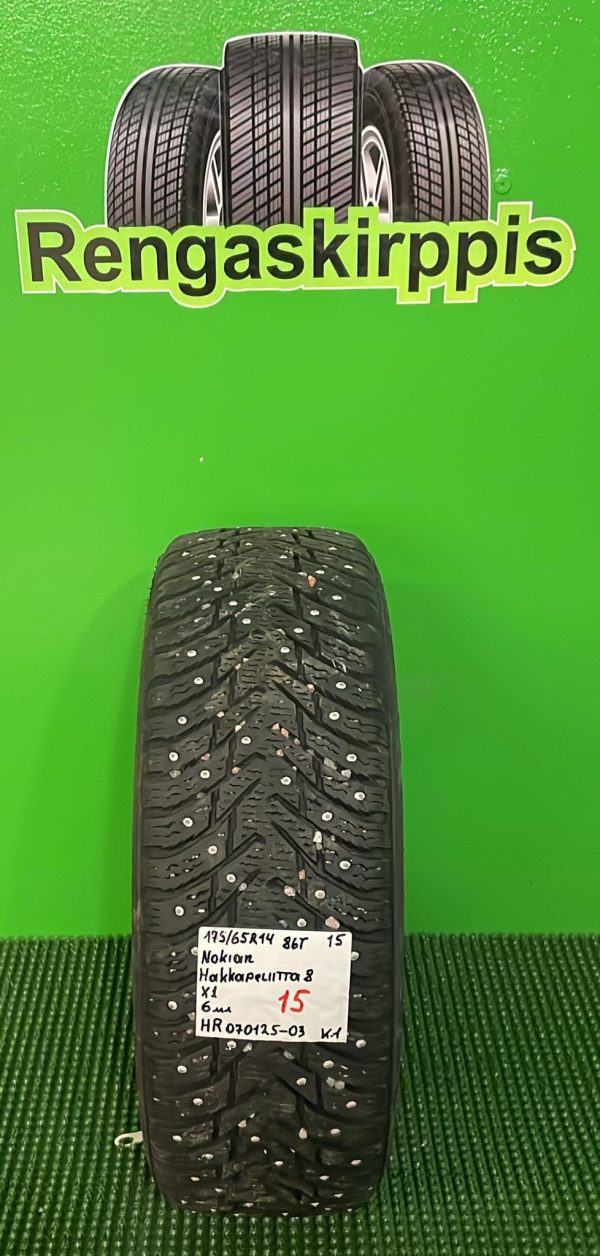 175/65R14 Nokian HKPL 8 86T nasta 6mm / K1