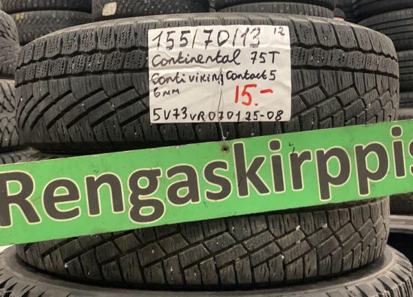 155/70R13 Continental ContiVikingContact 5 75T kitka 6mm / 5V73