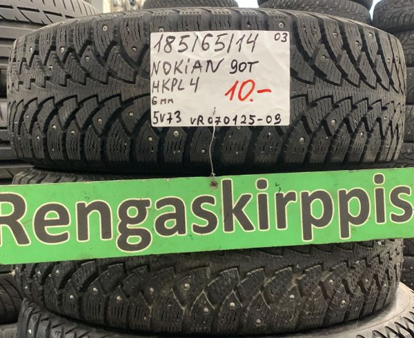 185/65R14 Nokian HKPL 4 90T nasta 6mm / 5V73