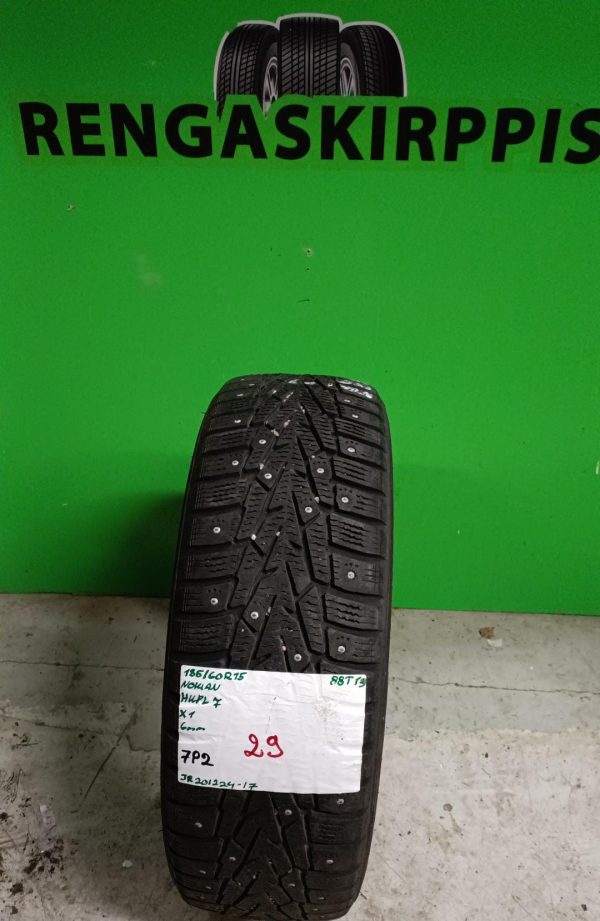 185/60R15 Nokian HKPL 7 88T nasta 6mm / 7P2