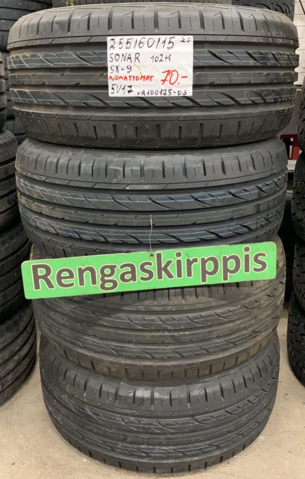 255/60R15 Sonar SX9 102H kesä ajamattomat / 5V17