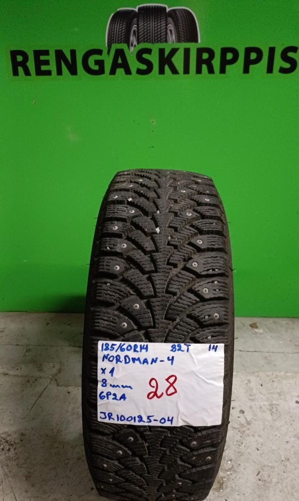 185/60R14 Nordman 4 82T nasta 8mm / 6P2A