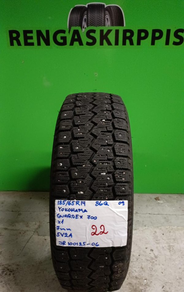 185/65R14 Yokohama Guardex 700 86Q nasta 7mm / 5V2A