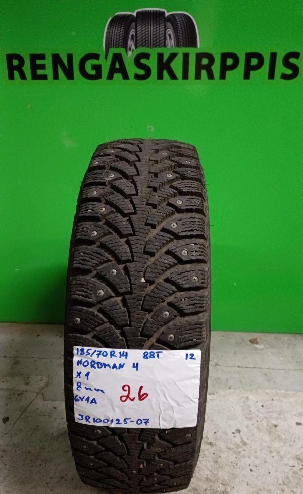 185/70R14 Nordman 4 88T nasta 8mm / 6V1A