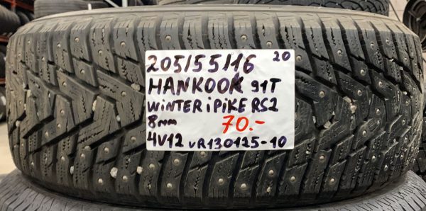 205/55R16 Hankook Winter IPike RS2 91T nasta 8mm / 4V12