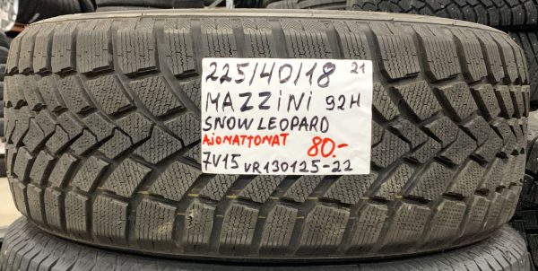 225/40R18 Mazzini SnowLeopard 92H kitka ajamattomat / 7V15