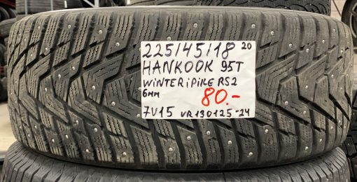 225/45R18 Hankook Winter IPike RS2 95T nasta 6mm / 7V15