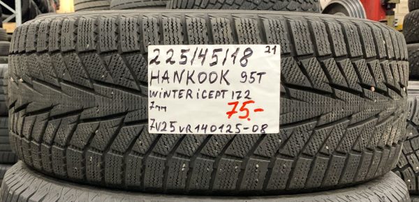 225/45R18 Hankook Winter ICept IZ2 95T kitka 7mm / 7V25