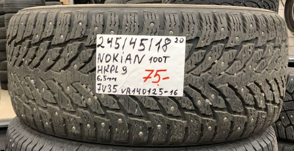 245/45R18 Nokian HKPL 9 100T nasta 6,5mm / 7V35