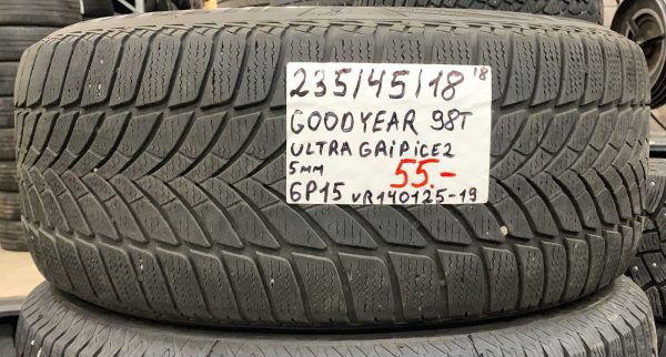 235/45R18 GoodYear UltraGrip Ice 2 98T kitka 5mm / 6P15