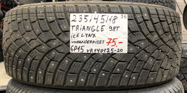 235/45R18 Triangle IceLynx 98T nasta uudenveroiset / 6P15