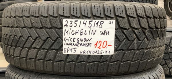 235/45R18 Michelin X-Ice Snow 98H kitka uudenveroiset / 6P15