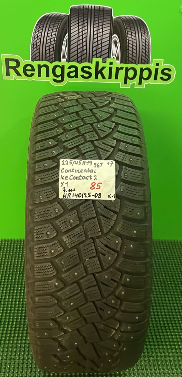 225/45R19 Continental IceContact 2 96T nasta 7mm / K1