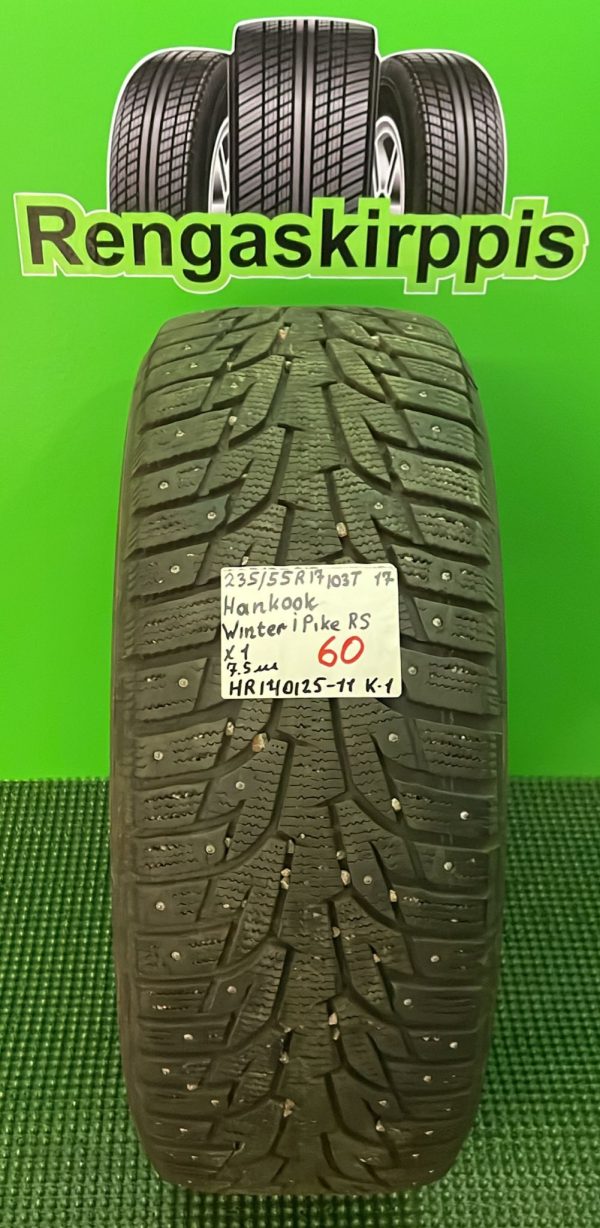 235/55R17 Hankook Winter IPike RS 103T nasta 7,5mm / K1